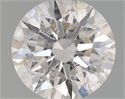 Natural Diamond 0.52 Carats, Round with Excellent Cut, E Color, I1 Clarity and Certified by IGI