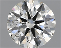 Natural Diamond 0.41 Carats, Round with Excellent Cut, I Color, SI1 Clarity and Certified by IGI