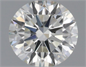 Natural Diamond 0.52 Carats, Round with Excellent Cut, I Color, VS2 Clarity and Certified by IGI