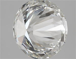 Picture of Natural Diamond 2.01 Carats, Round with Excellent Cut, G Color, I1 Clarity and Certified by GIA