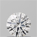 Natural Diamond 0.51 Carats, Round with Excellent Cut, G Color, SI1 Clarity and Certified by IGI