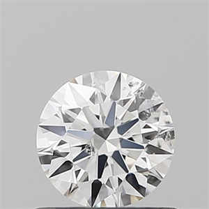 Picture of Natural Diamond 0.51 Carats, Round with Excellent Cut, G Color, SI1 Clarity and Certified by IGI