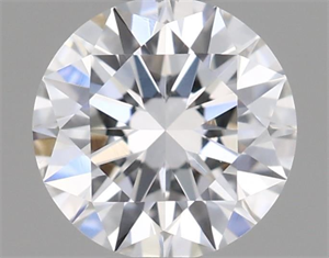 Picture of Natural Diamond 0.40 Carats, Round with Excellent Cut, D Color, VS1 Clarity and Certified by GIA