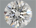 Natural Diamond 0.40 Carats, Round with Excellent Cut, H Color, VS2 Clarity and Certified by GIA