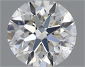 Natural Diamond 0.40 Carats, Round with Excellent Cut, H Color, VS2 Clarity and Certified by IGI