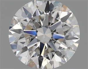 Picture of Natural Diamond 0.41 Carats, Round with Excellent Cut, H Color, SI2 Clarity and Certified by GIA