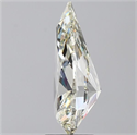 Natural Diamond 4.03 Carats, Pear with  Cut, J Color, VS1 Clarity and Certified by IGI