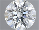 Natural Diamond 0.40 Carats, Round with Excellent Cut, G Color, VS2 Clarity and Certified by IGI