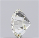 Natural Diamond 0.50 Carats, Round with Very Good Cut, K Color, VVS2 Clarity and Certified by GIA