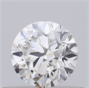 Natural Diamond 0.40 Carats, Round with Good Cut, G Color, VVS1 Clarity and Certified by GIA