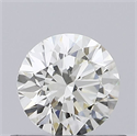 Natural Diamond 0.56 Carats, Round with Excellent Cut, K Color, VS1 Clarity and Certified by GIA