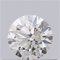 Natural Diamond 0.41 Carats, Round with Excellent Cut, K Color, VVS1 Clarity and Certified by GIA