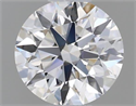 Natural Diamond 0.41 Carats, Round with Excellent Cut, E Color, SI2 Clarity and Certified by GIA