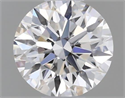 Natural Diamond 0.40 Carats, Round with Excellent Cut, G Color, VVS1 Clarity and Certified by GIA