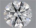 Natural Diamond 0.43 Carats, Round with Excellent Cut, J Color, VS1 Clarity and Certified by GIA