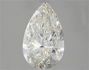 Picture of Natural Diamond 2.06 Carats, Pear with  Cut, J Color, SI1 Clarity and Certified by GIA