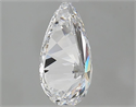 Natural Diamond 1.17 Carats, Pear with  Cut, D Color, FL Clarity and Certified by GIA