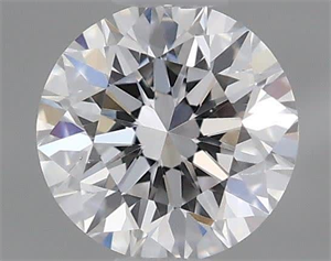 Picture of Natural Diamond 0.40 Carats, Round with Very Good Cut, D Color, VS1 Clarity and Certified by GIA