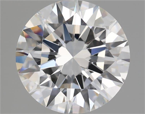 Picture of Natural Diamond 2.06 Carats, Round with Excellent Cut, F Color, VS1 Clarity and Certified by GIA