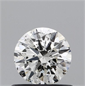 Natural Diamond 0.50 Carats, Round with Excellent Cut, I Color, SI2 Clarity and Certified by GIA