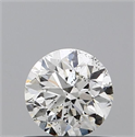 Natural Diamond 0.50 Carats, Round with Very Good Cut, J Color, SI2 Clarity and Certified by GIA