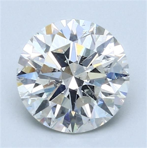 Picture of Natural Diamond 2.03 Carats, Round with Excellent Cut, I Color, SI2 Clarity and Certified by GIA