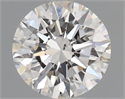 Natural Diamond 0.40 Carats, Round with Excellent Cut, G Color, SI1 Clarity and Certified by GIA