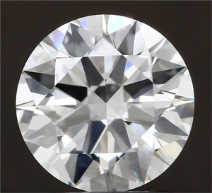 Picture of Natural Diamond 1.70 Carats, Round with Excellent Cut, H Color, VVS2 Clarity and Certified by GIA