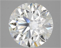 Natural Diamond 4.51 Carats, Round with Excellent Cut, J Color, VS1 Clarity and Certified by GIA