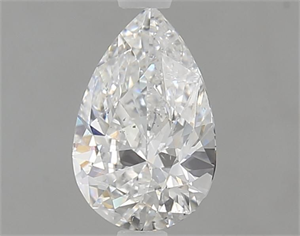 Picture of Natural Diamond 0.90 Carats, Pear with  Cut, F Color, SI2 Clarity and Certified by GIA