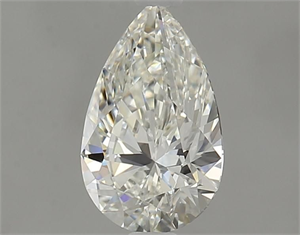 Picture of Natural Diamond 1.01 Carats, Pear with  Cut, I Color, VS1 Clarity and Certified by GIA