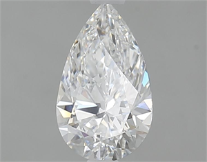 Picture of Natural Diamond 1.01 Carats, Pear with  Cut, D Color, VS1 Clarity and Certified by GIA