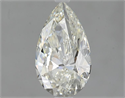 Natural Diamond 1.71 Carats, Pear with  Cut, I Color, SI1 Clarity and Certified by IGI