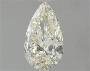 Picture of Natural Diamond 1.50 Carats, Pear with  Cut, K Color, VS2 Clarity and Certified by IGI