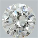 Natural Diamond 3.01 Carats, Round with Excellent Cut, K Color, VVS1 Clarity and Certified by GIA