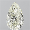 Natural Diamond 2.00 Carats, Pear with  Cut, J Color, VS2 Clarity and Certified by IGI