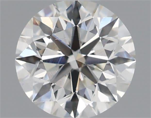 Picture of Natural Diamond 0.51 Carats, Round with Excellent Cut, H Color, VS1 Clarity and Certified by IGI