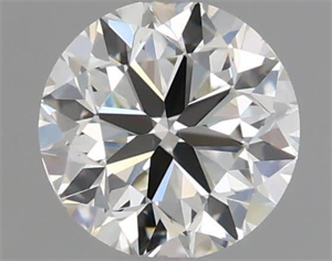 Picture of Natural Diamond 0.50 Carats, Round with Very Good Cut, J Color, VS1 Clarity and Certified by GIA