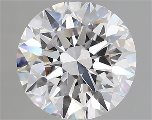 Picture of Natural Diamond 1.63 Carats, Round with Excellent Cut, D Color, VS1 Clarity and Certified by GIA