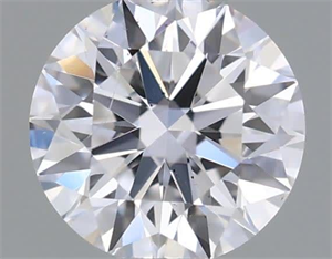 Picture of Natural Diamond 0.41 Carats, Round with Excellent Cut, D Color, SI1 Clarity and Certified by IGI