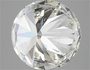 Picture of Natural Diamond 3.02 Carats, Round with Excellent Cut, J Color, SI2 Clarity and Certified by GIA