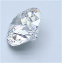 Natural Diamond 1.71 Carats, Round with Excellent Cut, D Color, SI2 Clarity and Certified by GIA