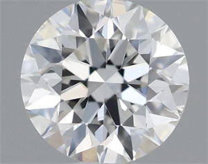 Picture of Natural Diamond 0.40 Carats, Round with Very Good Cut, H Color, VS2 Clarity and Certified by IGI