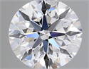 Natural Diamond 0.40 Carats, Round with Very Good Cut, D Color, VS1 Clarity and Certified by GIA