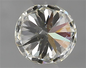 Picture of Natural Diamond 0.40 Carats, Round with Excellent Cut, I Color, SI1 Clarity and Certified by IGI