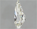 Natural Diamond 1.00 Carats, Pear with  Cut, K Color, VVS2 Clarity and Certified by IGI