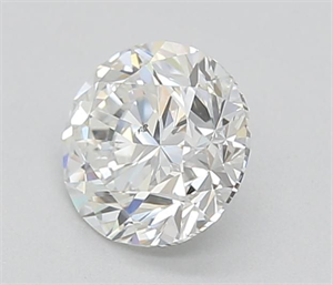 Picture of Natural Diamond 0.40 Carats, Round with Very Good Cut, G Color, SI1 Clarity and Certified by GIA