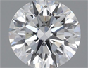 Natural Diamond 0.42 Carats, Round with Excellent Cut, H Color, VS2 Clarity and Certified by GIA