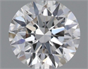 Natural Diamond 0.41 Carats, Round with Excellent Cut, H Color, VS1 Clarity and Certified by GIA