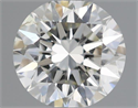 Natural Diamond 0.40 Carats, Round with Excellent Cut, I Color, SI1 Clarity and Certified by IGI